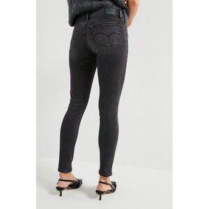levis black 710 super skinny Mid Rise Jeans Denim 29